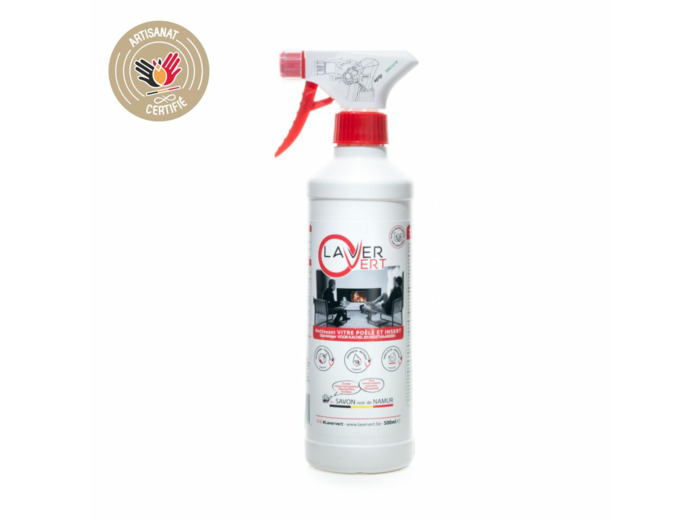 Nettoyant pour vitre de poêle et insert 500ml