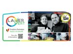 Display rempli de la gamme de produits LaverVert