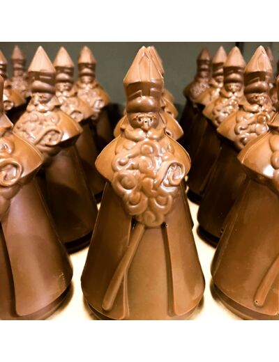 Saint-Nicolas en chocolat- chocolat lait