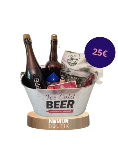 Panier Apéro "Seau à glace grandes bières"