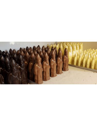 Saint-Nicolas en chocolat- chocolat noir